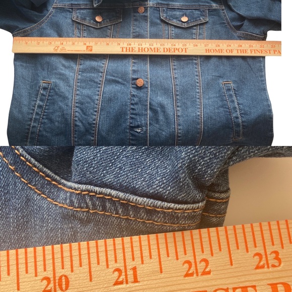 New with Tags | Jessica Simpson Denim Jacket XL - Picture 9 of 13